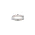 Argolla de Matrimonio en Oro Blanco de 14K