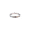 Argolla de Matrimonio en Oro Blanco de 14K