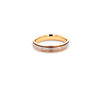 Argolla de Matrimonio Bicolor de 14K
