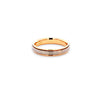 Argolla de Matrimonio Bicolor de 14K