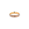 Argolla de Matrimonio Bicolor de 14K
