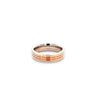 Argolla de Matrimonio Bicolor de 14K