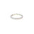 Churumbela en 18k en Oro Blanco con 0.09 CT en Diamantes