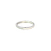 Churumbela en 18k en Oro Blanco con 0.09 CT en Diamantes