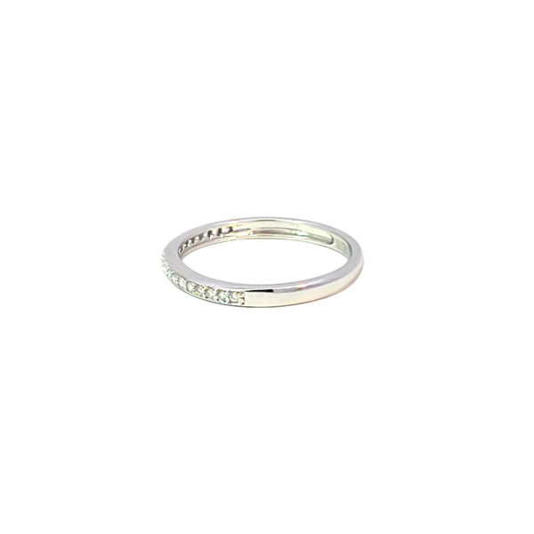 Churumbela en 18k en Oro Blanco con 0.09 CT en Diamantes