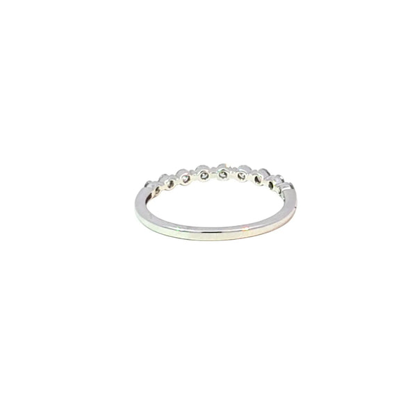 Churumbela en 18k en Oro Blanco con 0.35 CT en Diamantes
