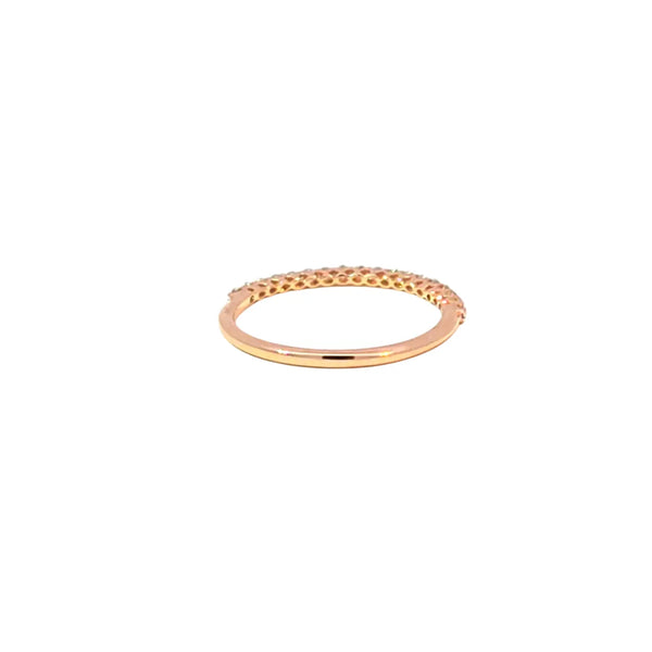 Churumbela en 18k en Oro Rosa con 0.16 CT en Diamantes