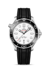 Reloj Omega Seamaster Acero Automático 42mm Caucho Blanco