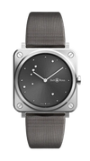 Reloj Bell & Ross BRS Diamond Eagle con Caja de Acero Inoxidable y Esfera Azul con Aplicaciones de Diamante