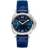 Reloj Panerai Luminor Due de acero automático de 38 mm en azul