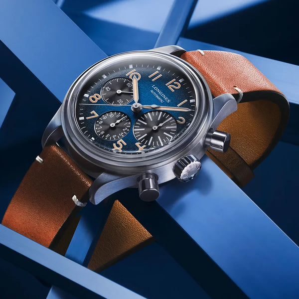 Reloj Longines Avigation Acero Automático 41MM Azul
