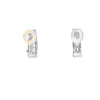 Aretes en oro blanco de 14K con diamantes de 2.13 ct, lujo deslumbrante