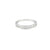 Churumbela en oro blanco de 14K con diamantes de 0.32 ct, estilo distinguido