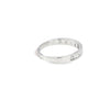 Churumbela en oro blanco de 14K con diamantes de 0.32 ct, estilo distinguido