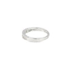 Churumbela en oro blanco de 14K con diamante de 0.32CT