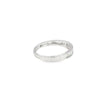 Churumbela en oro blanco de 14K con diamante de 0.32CT