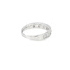 Churumbela en oro blanco de 14K con diamantes de 0.71 ct, diseño radiante