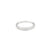 Churumbela en oro blanco de 14K con diamante de 0.24CT