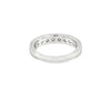 Churumbela de oro blanco de 14K con diamantes de 0.98 ct, estilo majestuoso