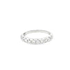 Churumbela en oro blanco de 14K con 0.74 ct en diamantes HSI1