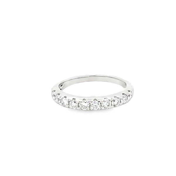 Churumbela en oro blanco de 14K con 0.74 ct en diamantes HSI1