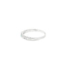 Churumbela en oro blanco de 14K con 0.52 ct en diamantes