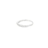Churumbela en oro blanco de 14K con 0.25 ct en diamantes