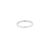 Churumbela en oro blanco de 14K con 0.25 ct en diamantes