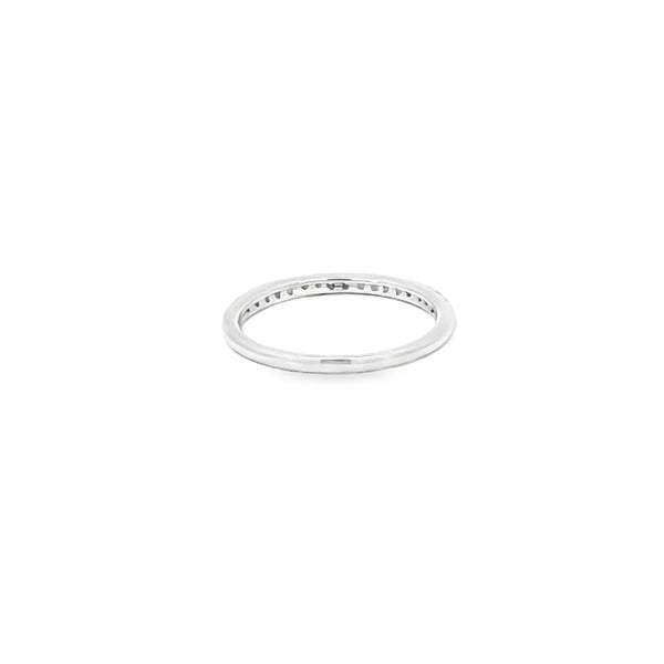 Churumbela en oro blanco de 14K con 0.25 ct en diamantes