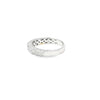 Churumbela en oro blanco de 14K con 0.95 ct de diamantes