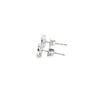 Broquel Brillante en 14K en Oro Blanco con 0.50CT en Diamantes