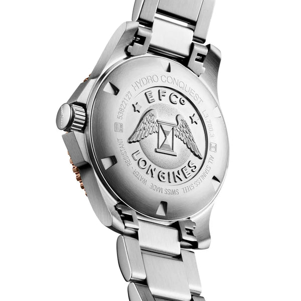 Reloj Longines Hydro Conquest en acero de 39MM Automatico