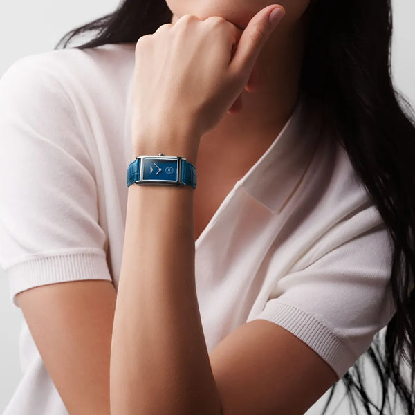 Reloj Longines Dolcevita Acero Cuarzo Azul
