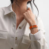 Reloj Longines Dolcevita Acero Cuarzo Naranja