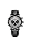 Reloj Breitling Navitimer de acero automático de 43 mm con cronógrafo en plata
