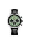 Reloj Breitling Navitimer de acero automático de 43 mm con cronógrafo en verde