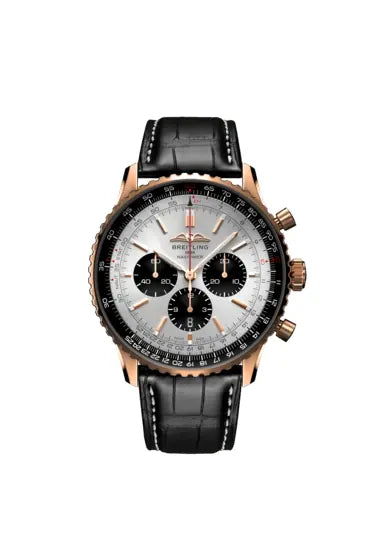 Reloj Breitling Navitimer de oro automático de 46 mm en plata