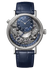 Reloj Breguet Tradition Automático de 40 mm en oro blanco con Correa de Piel Azul