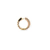 Arracadas en oro amarillo de 14K con 1.23 ct en diamantes