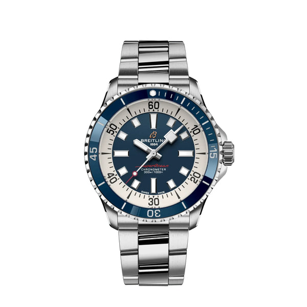 Reloj Breitling Superocean de acero automático de 42 mm ACE en azul