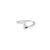 Anillo Solitario en 14k en Oro Blanco con 0.25 CT en Diamantes