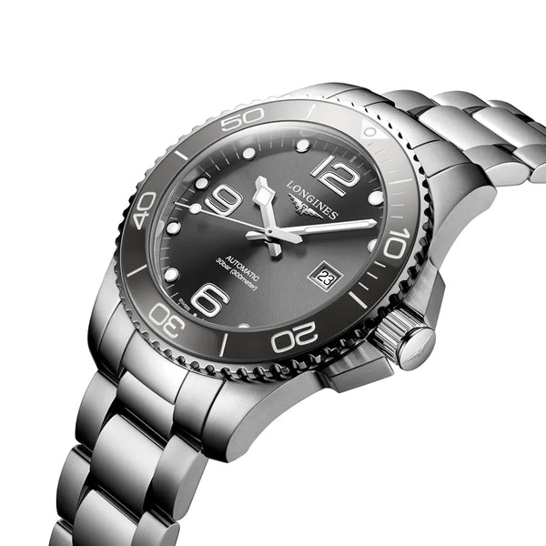 Reloj Longines Hydroconquest Acero Automático 43MM Gris
