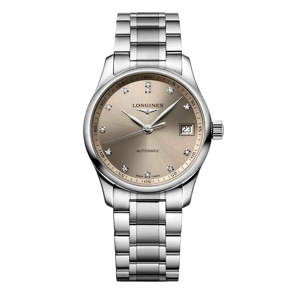 Reloj Longines Master Collection Acero Automático 34MM Beige