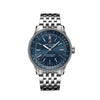 Reloj Breitling Navitimer de acero automático de 35 mm en azul
