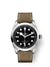 Reloj Tudor Black Bay Automático de 36 mm en Acero Inoxidable con Correa de Piel Negra y Esfera Negra