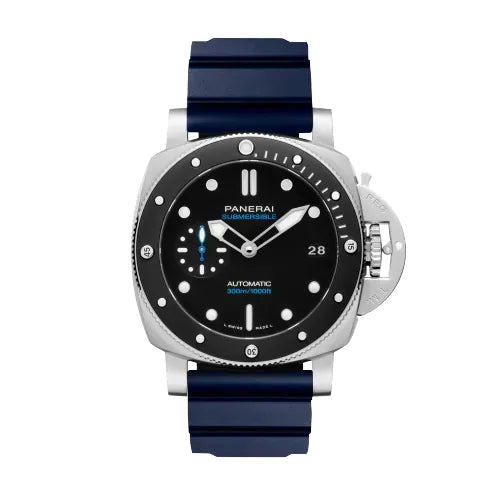 Reloj Panerai Submersible de acero automático de 42 mm en negro