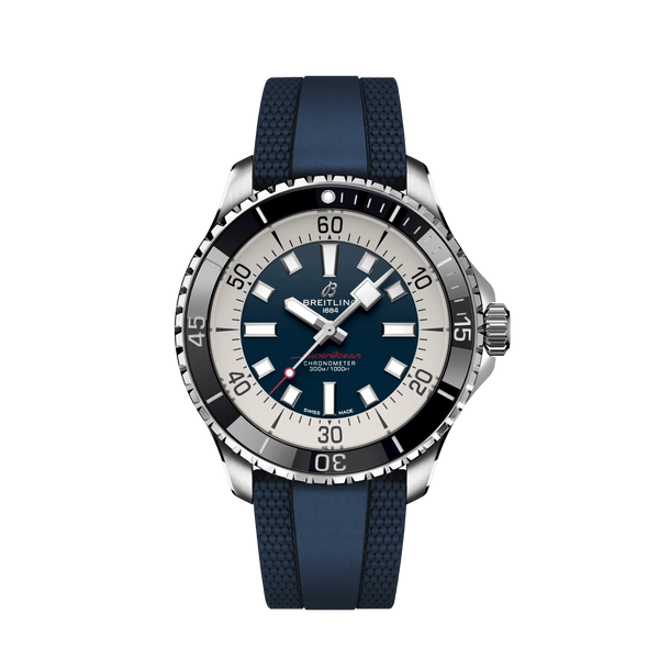 Reloj Breitling Superocean de acero automático de 44 mm en azul