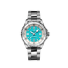 Reloj Breitling Superocean de acero automático de 36 mm ACE en turquesa