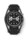 Reloj Tudor Black Bay Cronógrafo Automático de 41 mm en Acero Inoxidable con Correa de Piel Negra y Esfera Negra