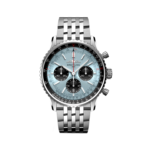 Reloj Breitling Navitimer de acero automático de 43 mm con cronógrafo ACE en azul
